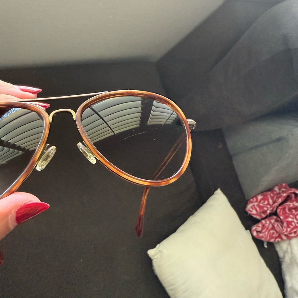 Maui Jim Tortoise Aviator Sunglasses - Picture 6 of 8